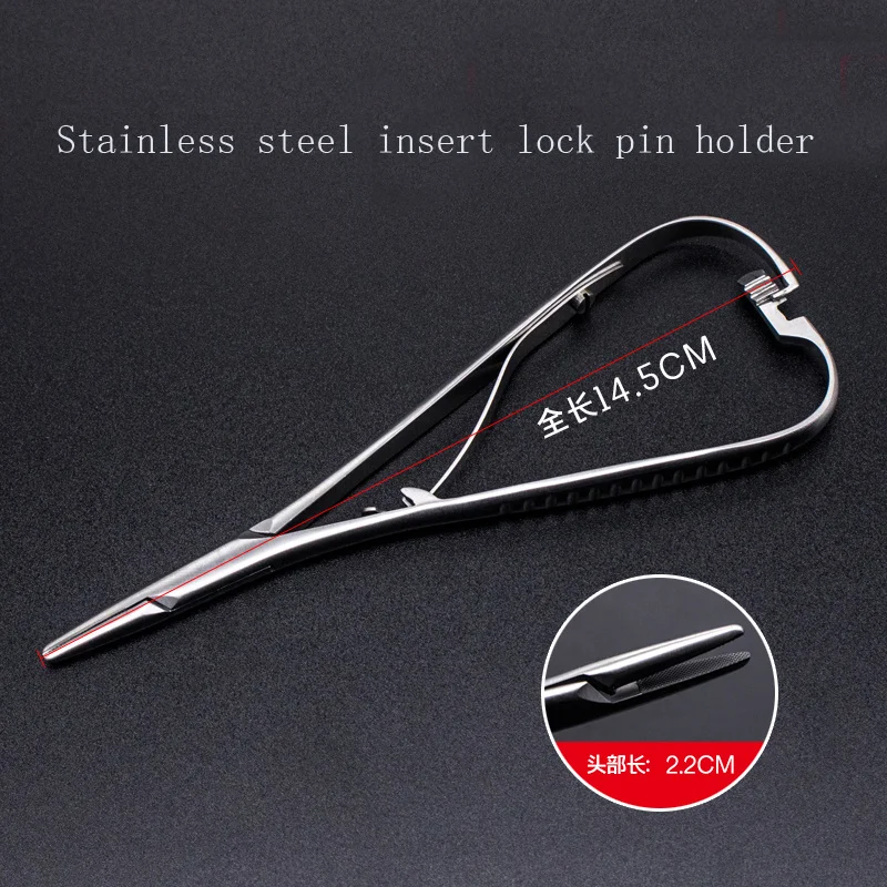 

Grip einsätze, micro nadel halter, instrumente, nadelhalter, augenheilkunde, schloss nadelhalter