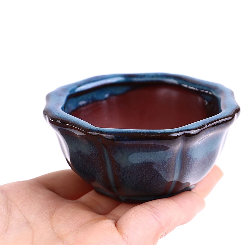 

Горшки керамические шестигранные с отверстиями, 7,5*3,5 см, 1 шт.