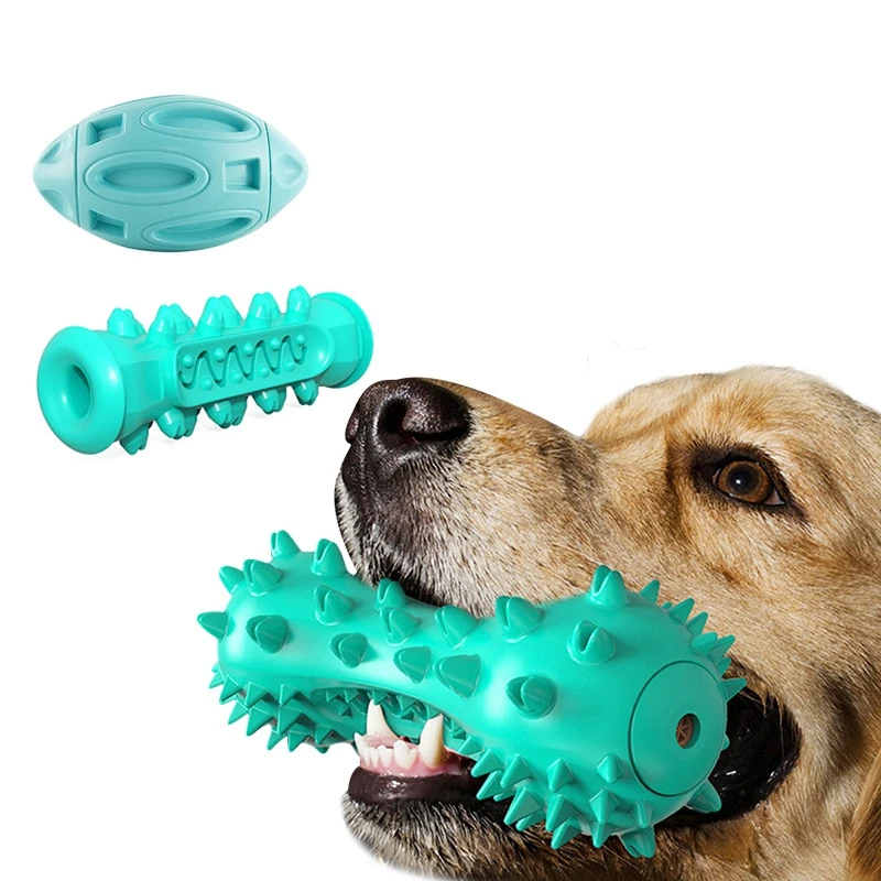10Pcs Pet Dog Chew Toy Interactive Elasticity Bite Resistant Teething Stick Teeth Clean Play Dog Chews Sounding Toys