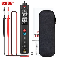 BSIDE Digital Multimeter Pen Type Meter Smart DC AC Voltmeter Auto range Voltage Resistance Capacitance Continuity NCV Hz Tester