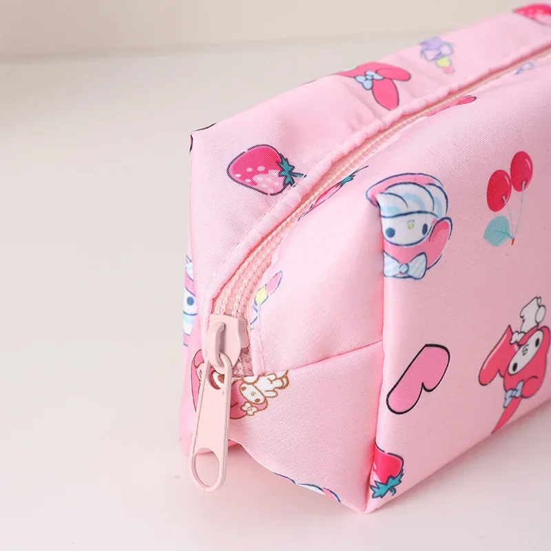 Sanrio Hello Kitty пенал милый мультфильм Cinnamoroll Kuromi новые модели большая емкость Kawaii