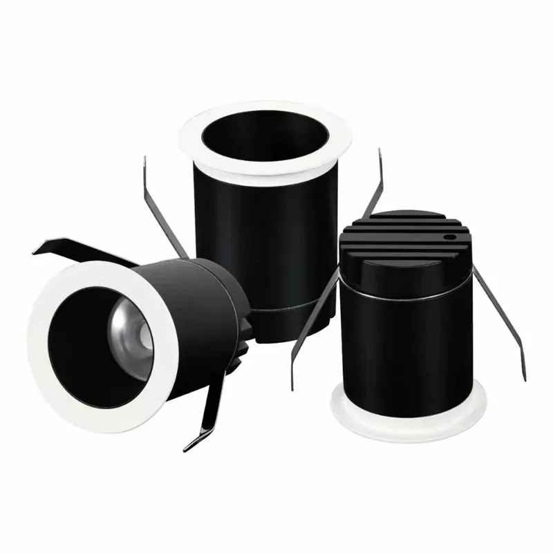 

Встроенный глубокий антибликовый мини-светильник, компактный светильник в скандинавском стиле, без главного искусства, 3W5W7W9W, потолочный светильник, бытовой телефон