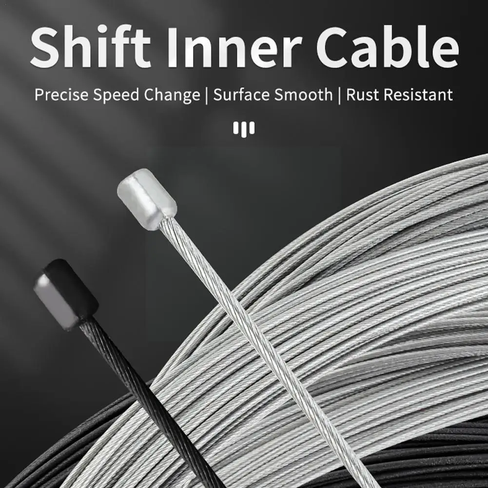 

Набор сменных тормозных проводов Muqzi и наконечников тормозных проводов из сплава, наконечники концевых наконечников для обжима для Brompton M2v6