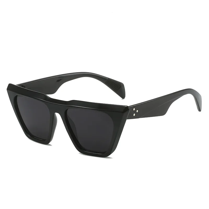 

Модные брендовые ретро очки кошачий глаз мужские Солнцезащитные очки женские дизайнерские персонализированные простые большие очки женские очки