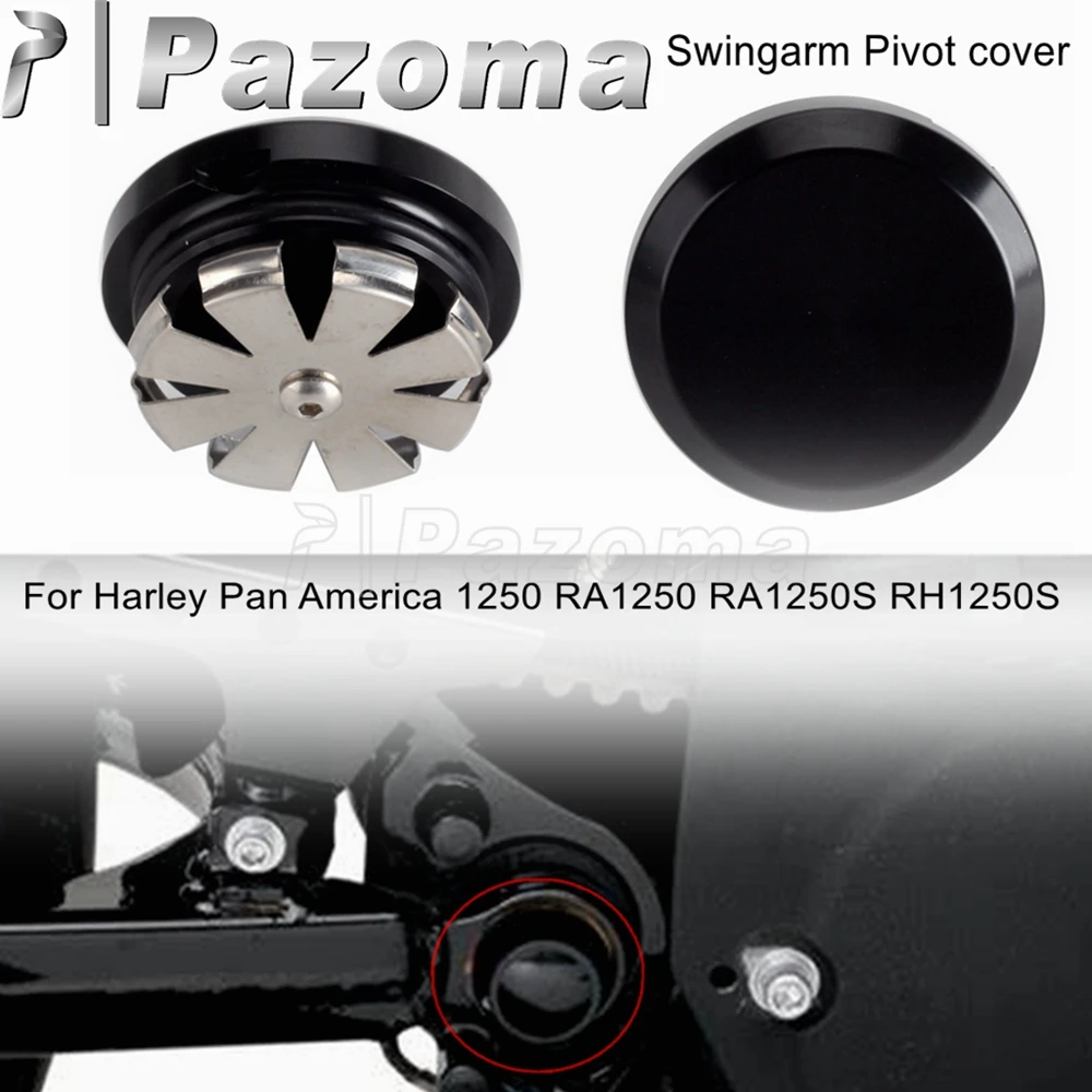 

Motorcycle Swingarm Pivot Bolt Cover Cap Decorativ Trim Protector For Harley Pan America 1250 RA1250 RA1250S RH1250S 2021 2022