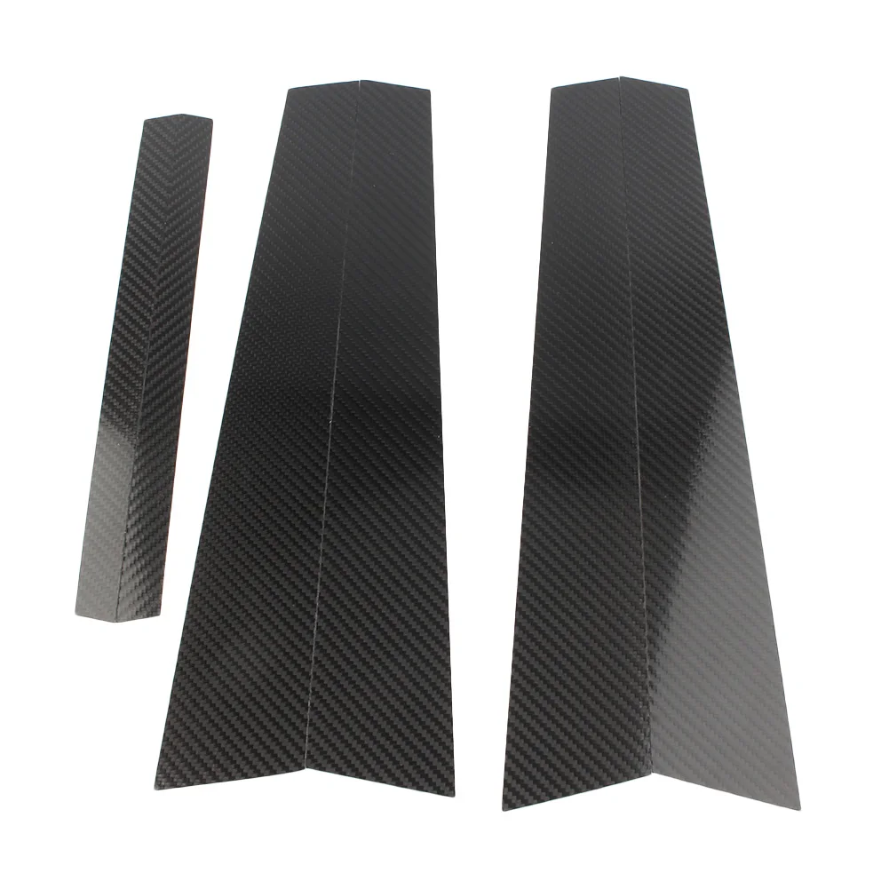 Углеродное волокно автомобильное Окно B колонны литье защитная накладка для BMW 3