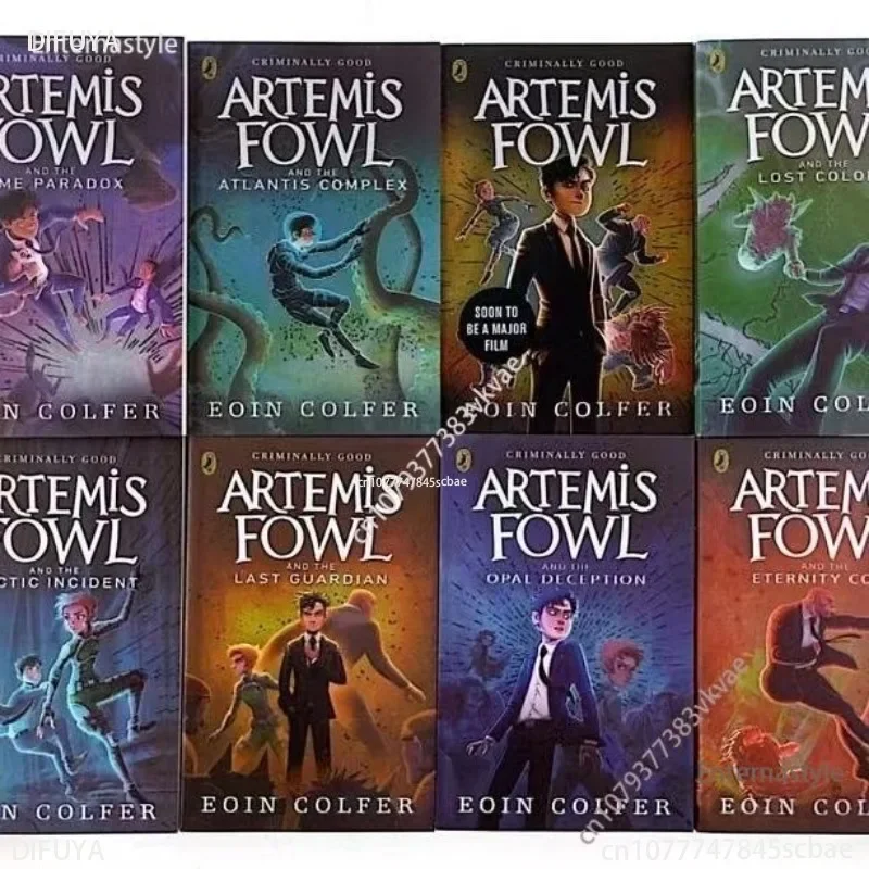 Artemis Fantasy Adventure Series 8 том английский оригинальный роман Fowl совершенно новая версия