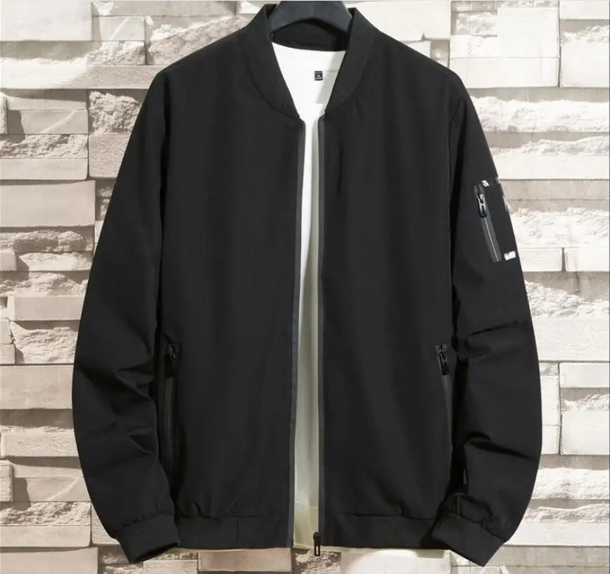 

2022 New Spring Autumn Men Casual Outwear Jacket Coat Windbreaker Clothes