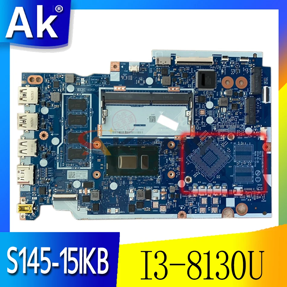 Для Lenovo Ideapad S145-15IKB /V15-IKB материнская плата для ноутбука CPU:I3-8130U RAM:4G G544B/G554B NM-C561
