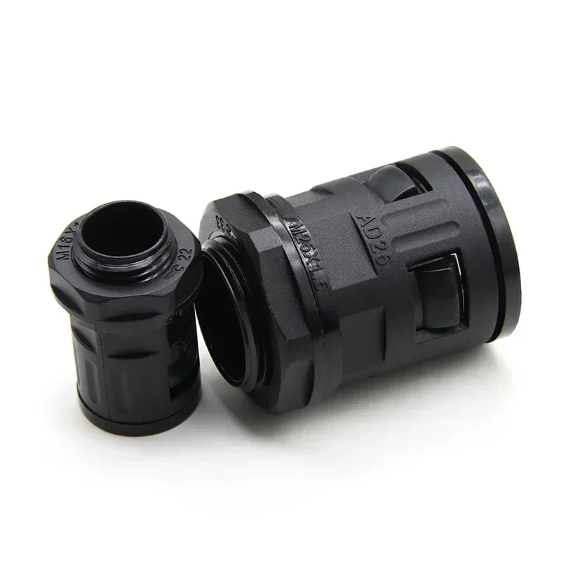 Концевые фитинги для полипропиленовой гофрированной трубы AD13 AD15.8 AD18.5 AD21.2 AD25 AD28.5