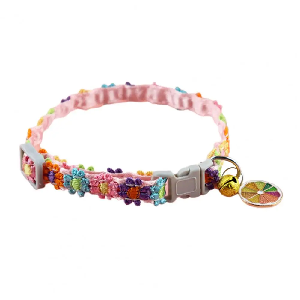 

Cat Collar Wearable Reusable Fresh Style Pet Collar Small Dogs Necklace with Bells for Small Dogs Dog Collar Dog Necklace