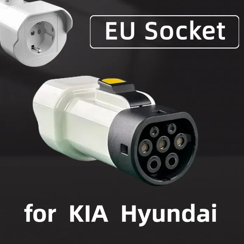 

Разрядник V2L Schuko Plug V2L Автомобиль для нагрузки типа 2, поддержка разряда MG BYD KIA для автомобильного разряда Type2, адаптер кабеля EV 16A