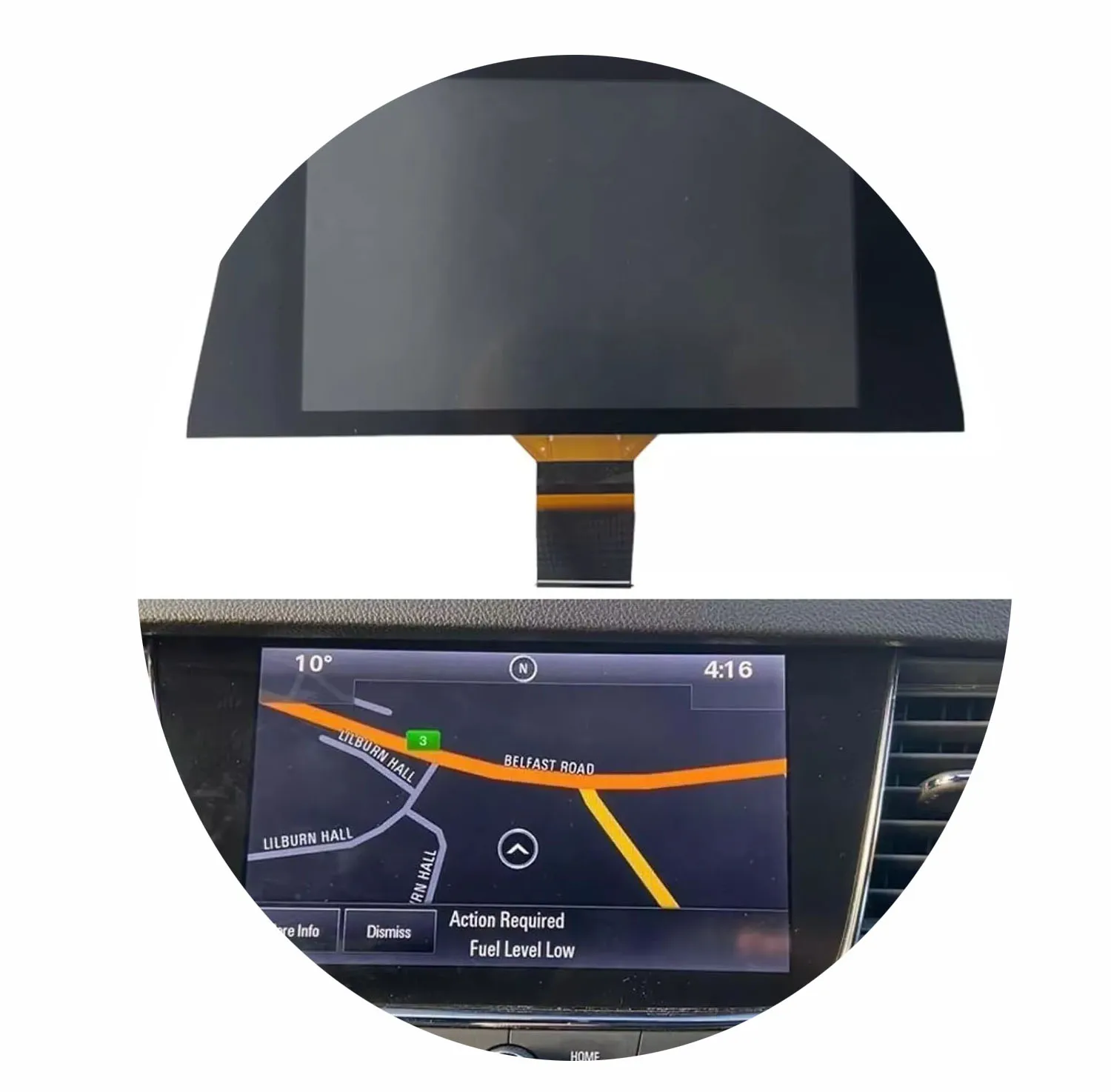Фото Для Opel Astra K Vauxhall 2016-2017: Автомобильная GPS-навигационная система с 8.0-дюймовым сенсорным ЖК-дисплеем LQ080Y5DZ10 для мультимедиа и развлечений №1