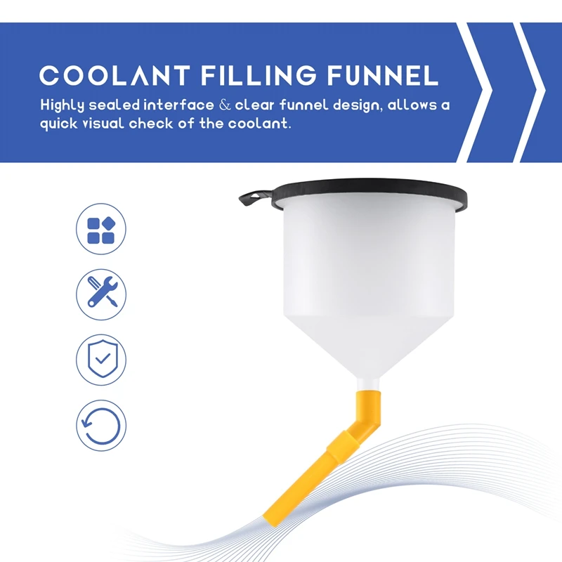 15 шт./компл. комплект воронки для заправки охлаждающей жидкости радиатора