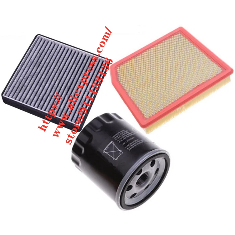 

3pcs/kit Filter Set for BYD Song 2.0T Air Filter&Oil Filter&Cabin Filter