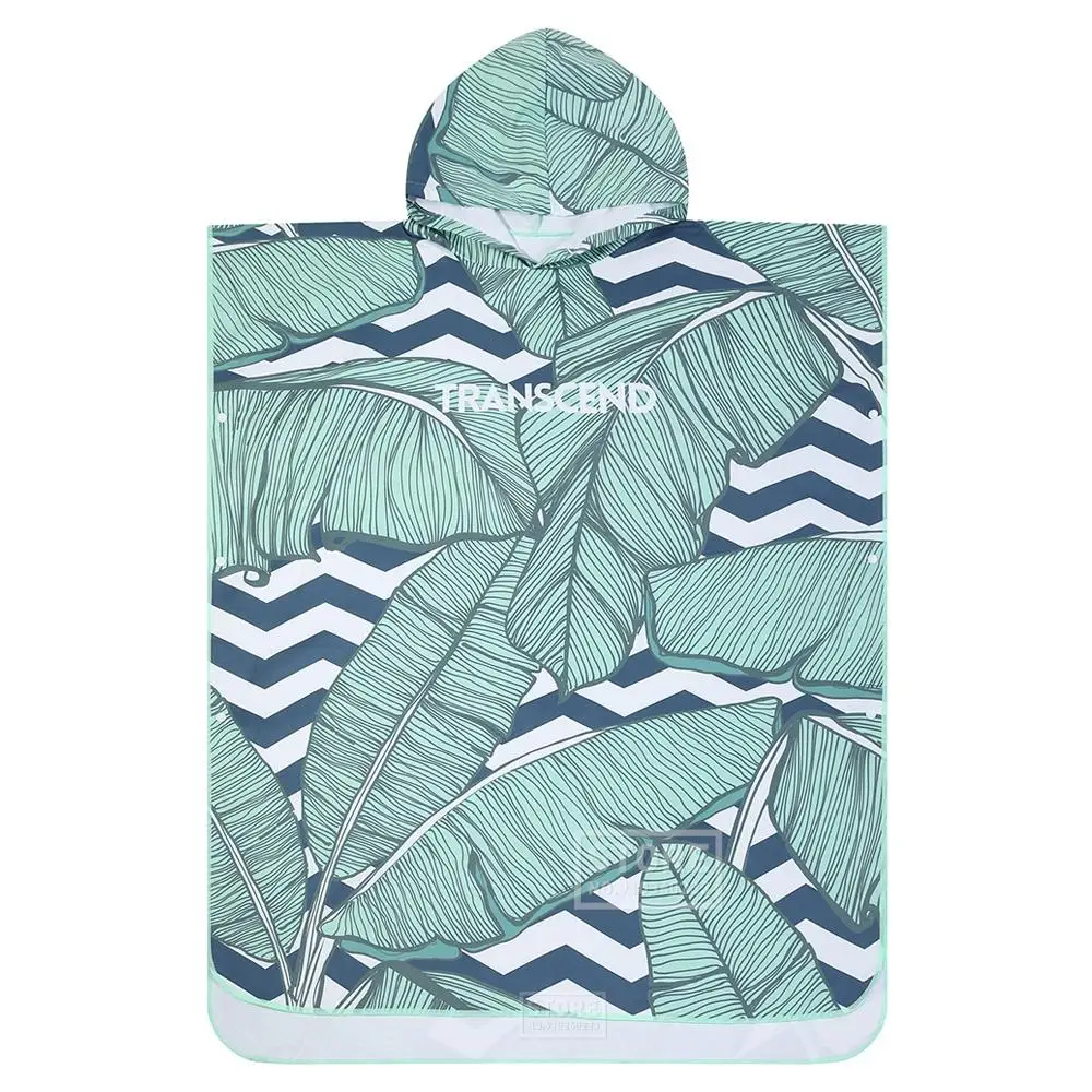 Большое пляжное полотенце из микрофибры меняющий костюм халат для плавания