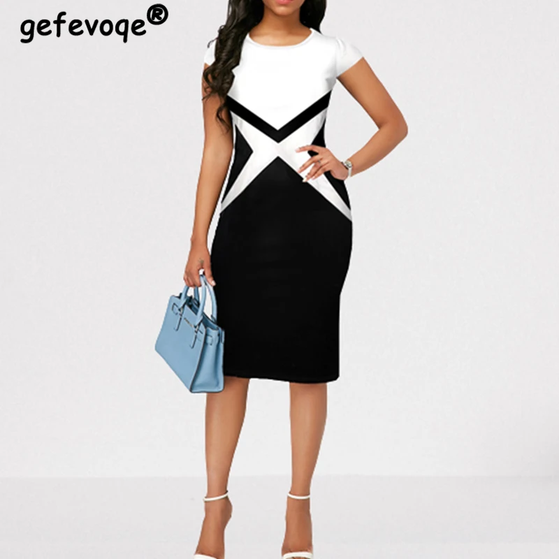 Slim Vintage Party Dress