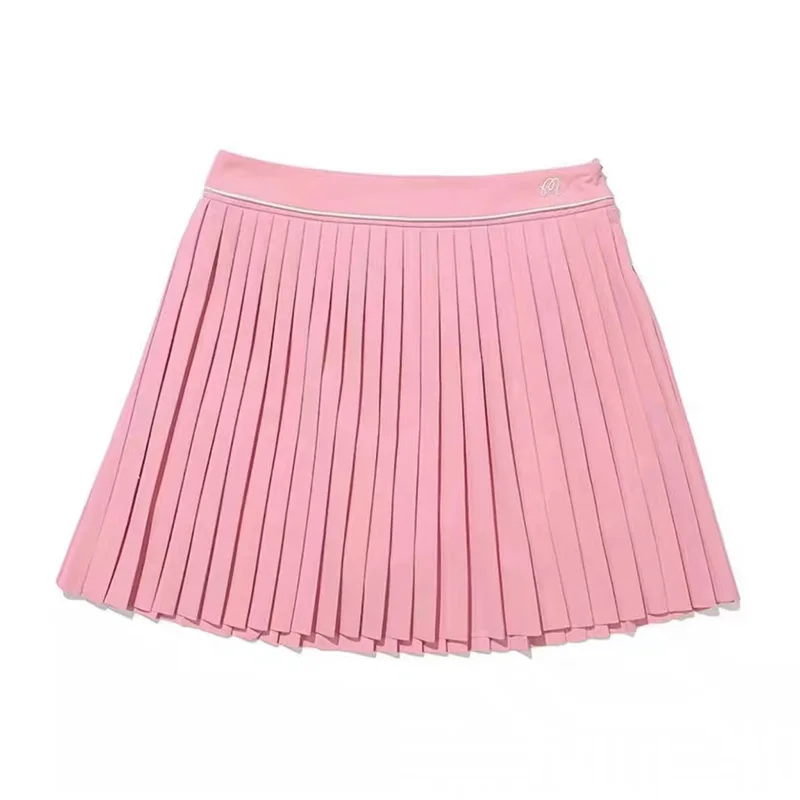 

Golf Spring/Summer New Women's Sports Shorts Lining Skirt Outdoor Breathable Pleated Skirt Casual Fashion Ladies Short Skirt