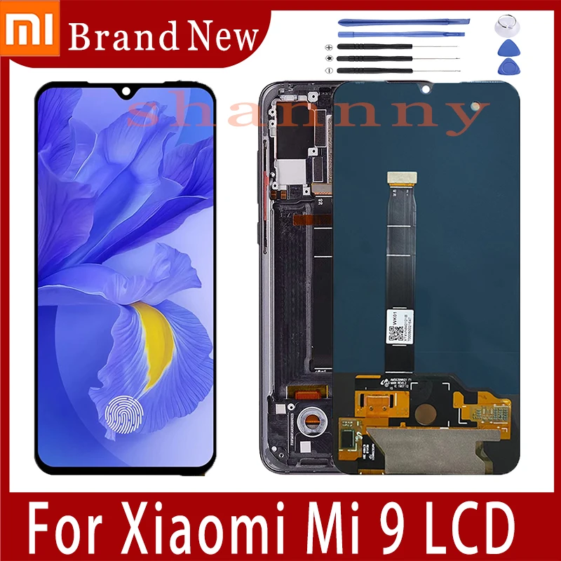 

ЖК-дисплей 6,39 дюйма Super AMOLED для Xiaomi MI 9, дисплей TFT, сенсорный экран для Xiaomi Mi 9, ЖК-дигитайзер M1902F1G, запасные части