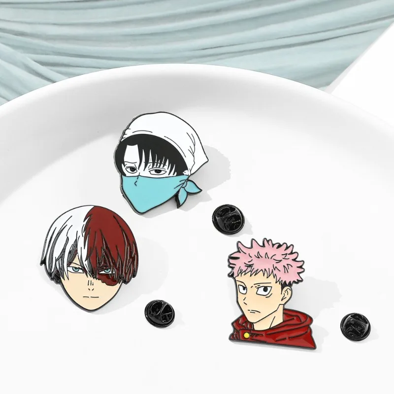 

J3249 Japanese Anime Attacking Giant Lapel Pins Badges Brooch Clothes Enamel Pins Backpack Accessories Decorative Jewelry Gifts