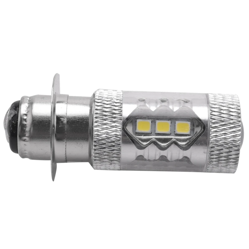 H6 головной светильник светодиодный лампы 12 В ксенон белый P15D-1/H6M 80 Вт