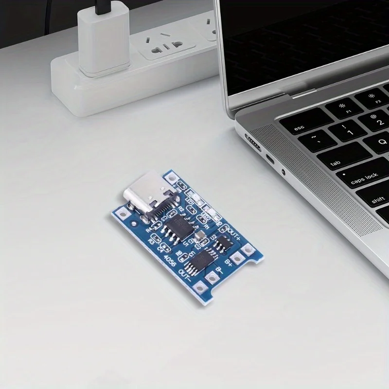 TP4056 Зарядный модуль с защитой аккумулятора 18650 BMS 5 В Тип C 1A USB Зарядная плата для