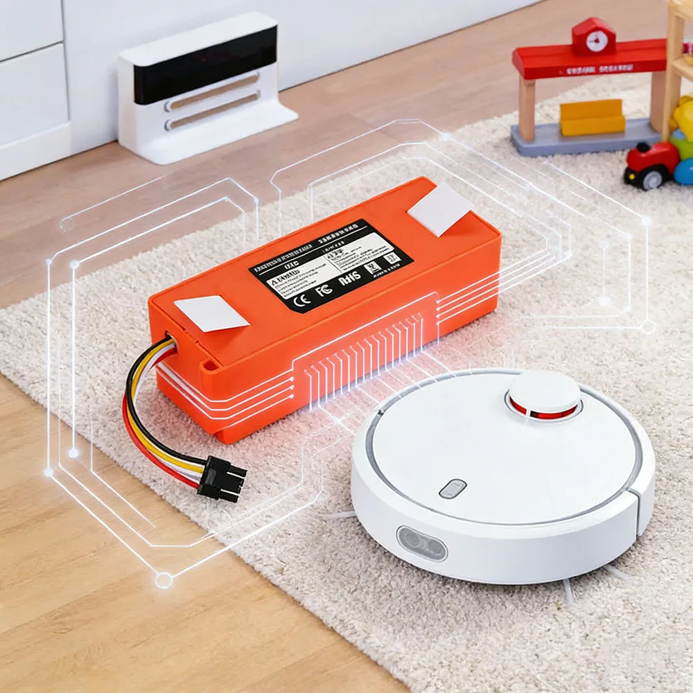 Фото Аккумулятор BRR-4S2P-5200D 14.4V 128Ач для робота-пылесоса XIAOMI 1S 1ST Roborock SDJQR01RR (замена) №2