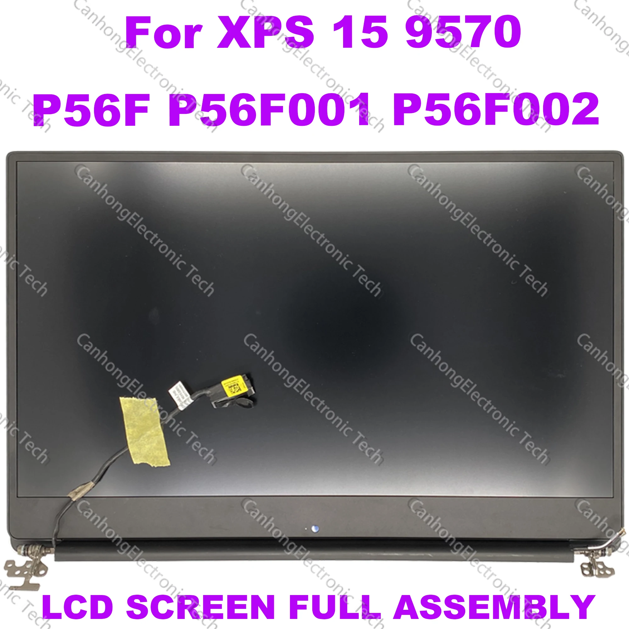 ЖК-дисплей с сенсорным экраном 15 6 дюйма FHD UHD 4K полная сборка петлями для DELL XPS 9570