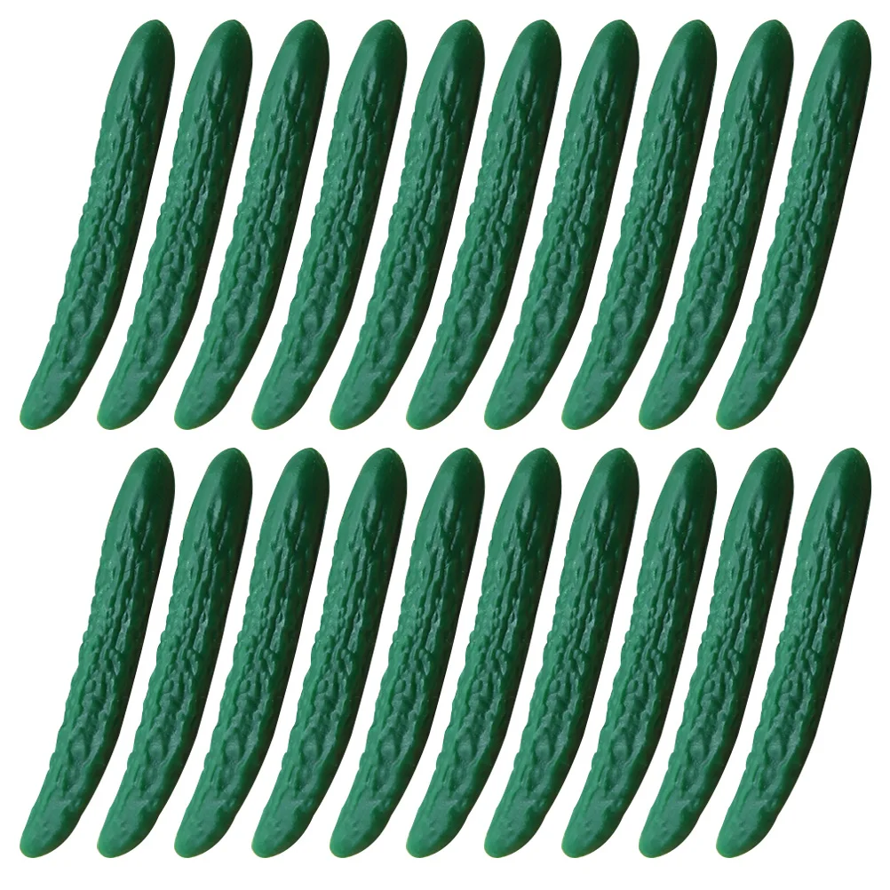 

Cucumber Decoration Modelartificial Vegetables Fake Kitchen Simulation Lifelike Green Party Miniature Vegetable Propseggplants