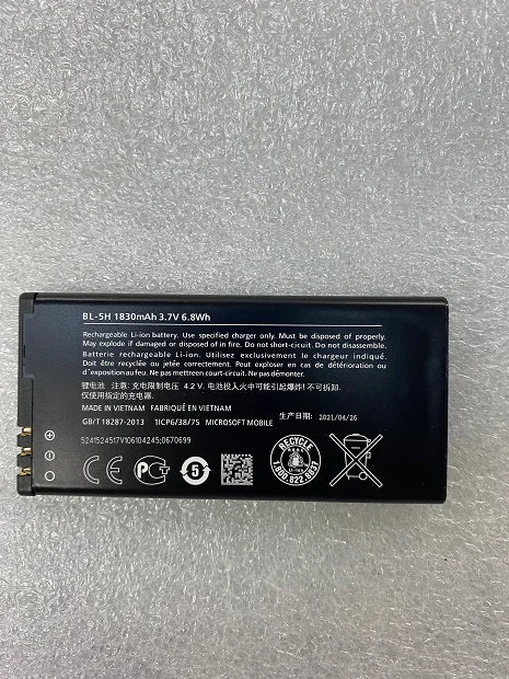 

For Nokia/Nokia Lumia 630 38 635 636 BL-5H Brand New Mobile Phone Battery