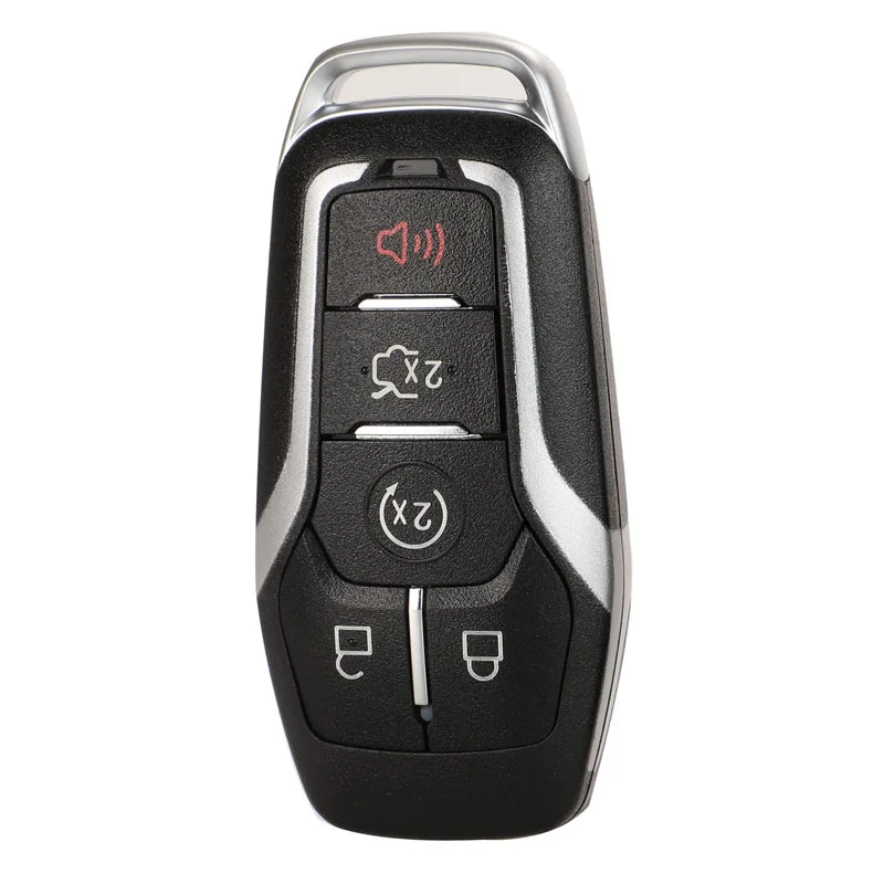 

Сменный автомобильный ключ jingyuqin для Ford Edge Explorer Fusion 2015 2016 2017, M3N-A2C 31243300 164-R7989 Чехол для ключей