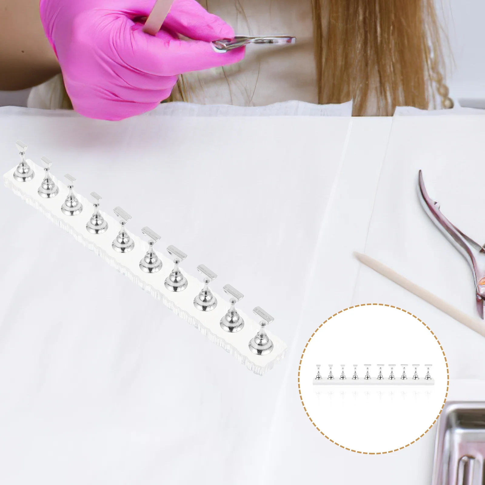 

Декоративные подставки для ногтей