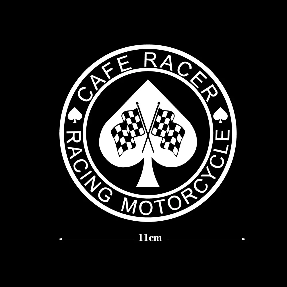 

Мотоциклетная наклейка Cafe Racer в стиле ретро, винтажные Стикеры для мотокросса, шлема, черепахи, Стайлинг автомобиля