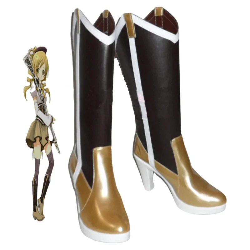 COSSBluuCosplay Puella Magi Madoka Magica Mami Tomoe Косплей-ботинки, обувь на заказ (art.: 3920dbf61e592) - 3920dbf61e592
