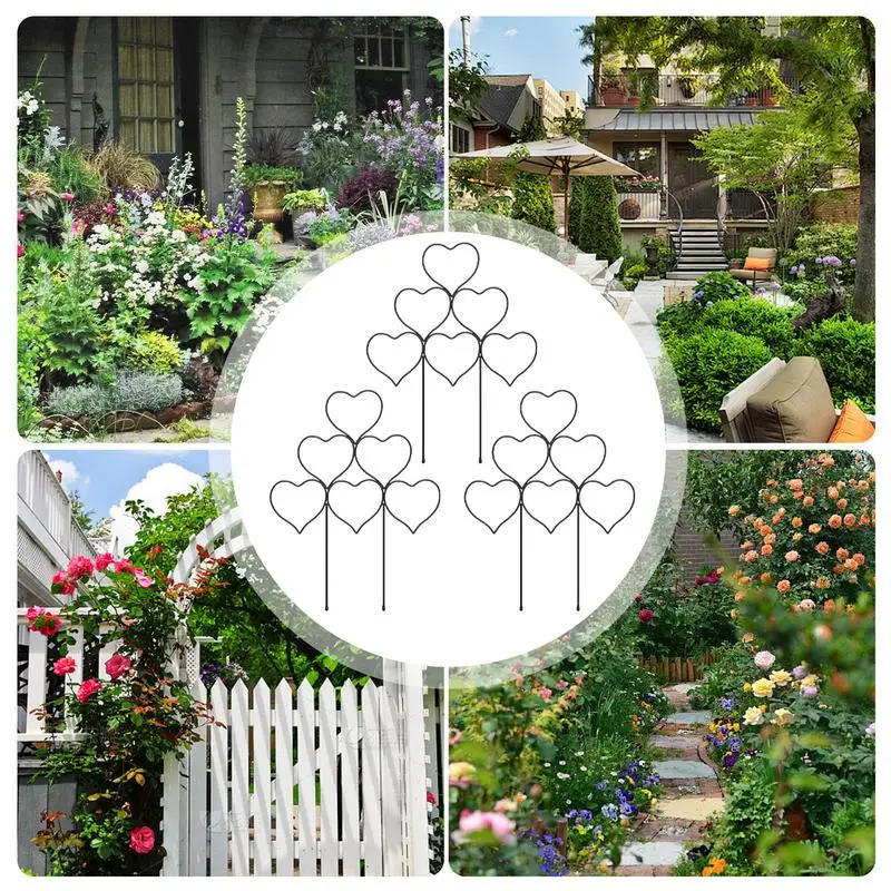 3 шт. металлические решетки для подъема растений