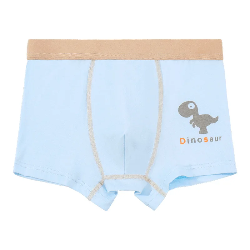 

2 PC Boys Boxer Panties Pure Cotton Underpants Big Childrens Cozy Children's Underwear Mid Small Children Panty Boy Shorts