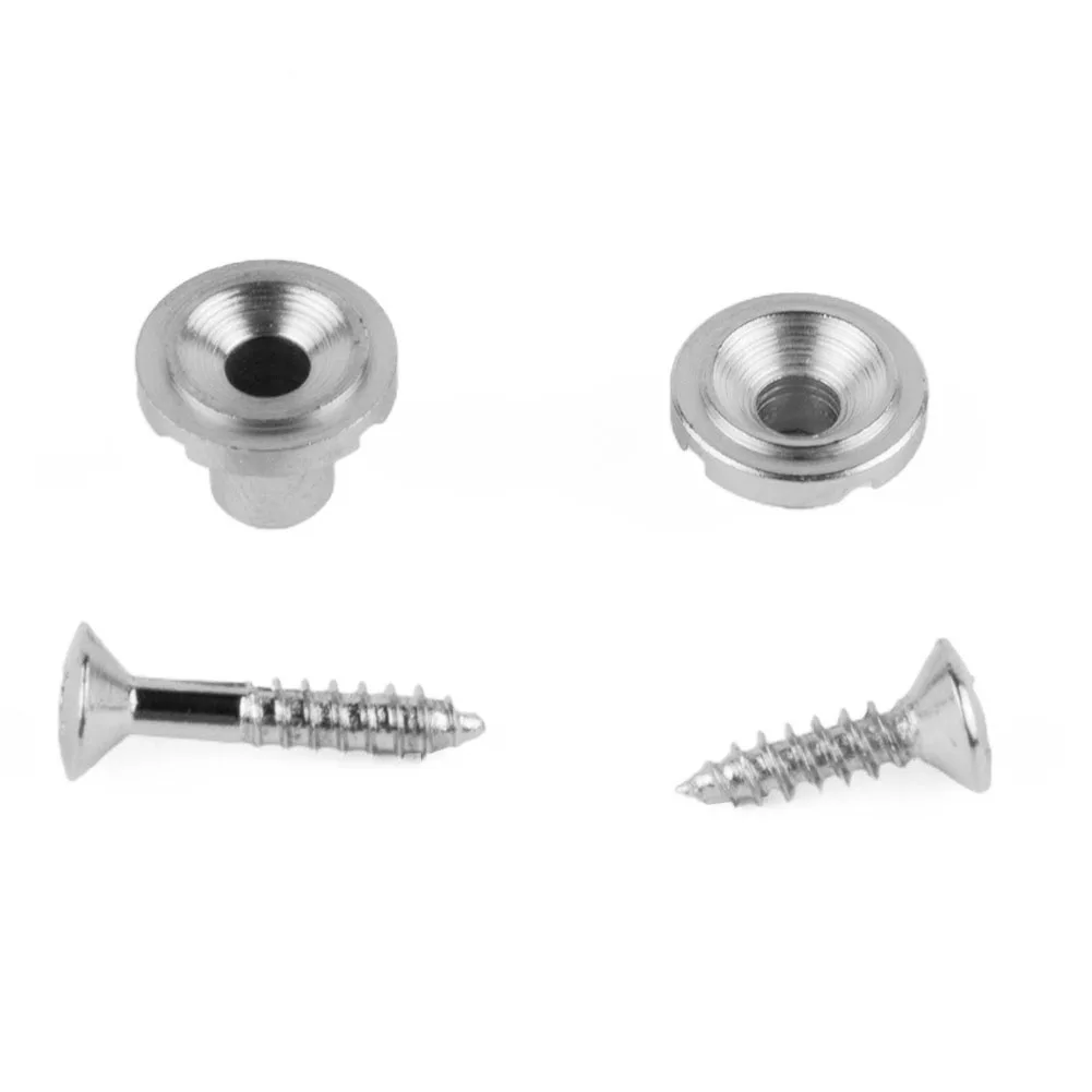 

Durable High Quality Brand New 2* String Retainers Silvery 1 Pair / 2pcs Approx.10g Musical Instruments & Gear
