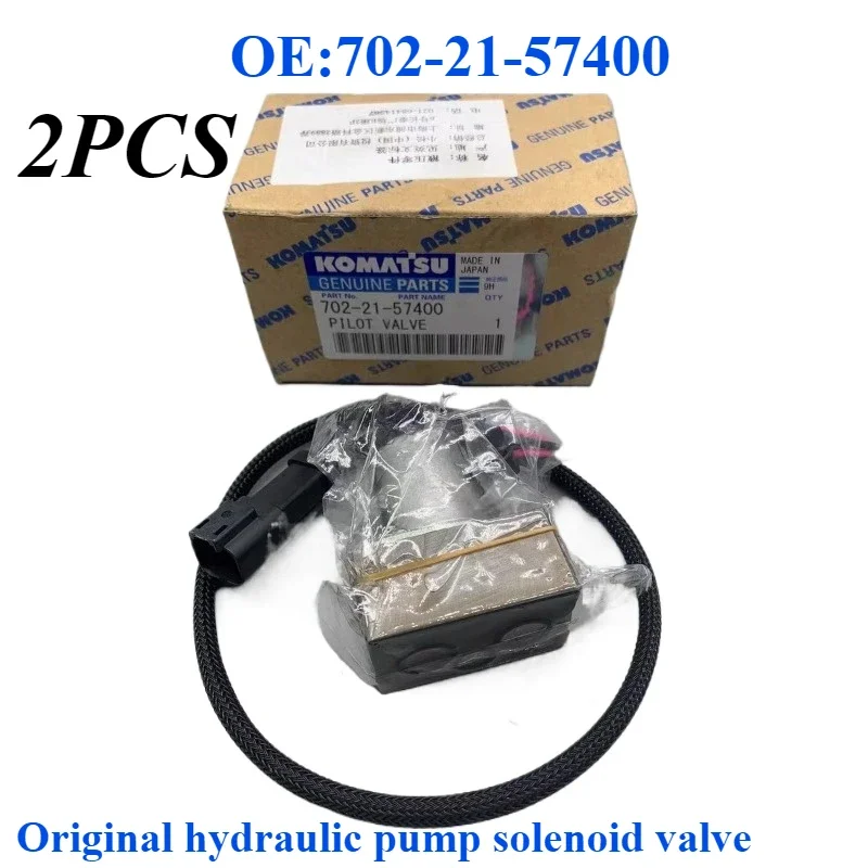 2 шт. высокое качество PC200-7 PC220-7 PC200-8 электромагнитный пилотный клапан