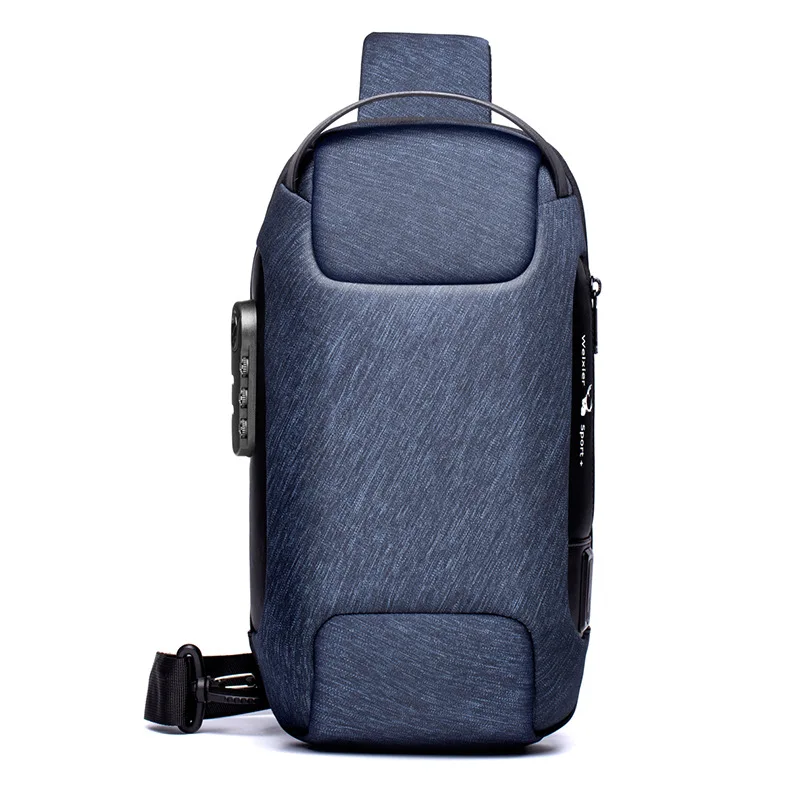 

New Multifunction Crossbody Bag for Men Anti-theft Shoulder Messenger Bags Men Waterproof Short Trip Chest Bag Male Bag bolsa 가방