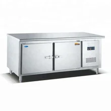 Custom 1.8 Meters Horizontal Prep Stations Refrigerated Table