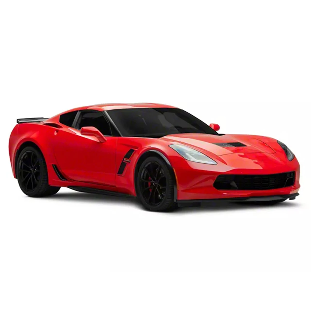 Фото 2 шт. накладки на передние колесные арки (фендеры) для Chevrolet Corvette C7 Widebody 2014-2019 GS Z06 ZR1 Stingray Z51 №3