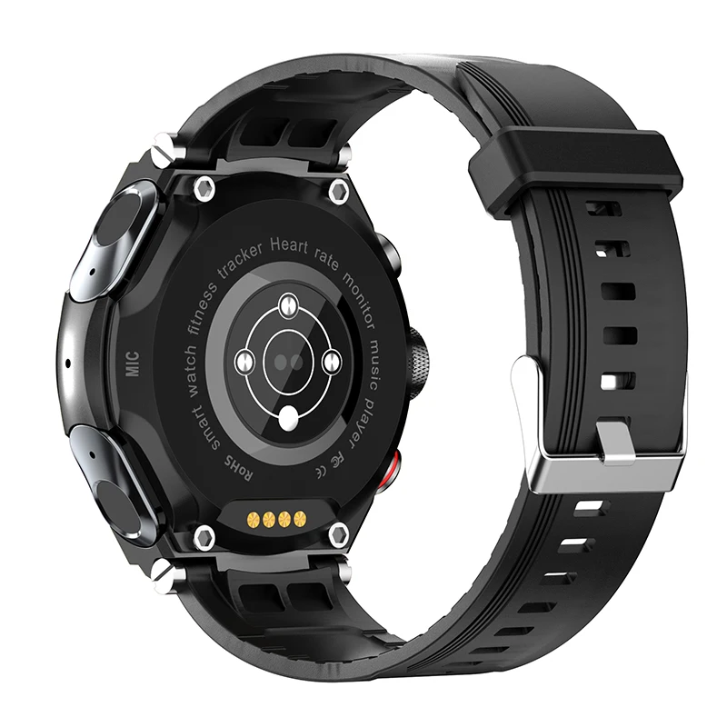 Фото Новинка TWS наушники Bluetooth Смарт-часы браслет 2 в 1 TWS беспроводные наушники-вкладыши 1,28 дюйма спортивные водонепроницаемые Смарт-часы для зап... №3