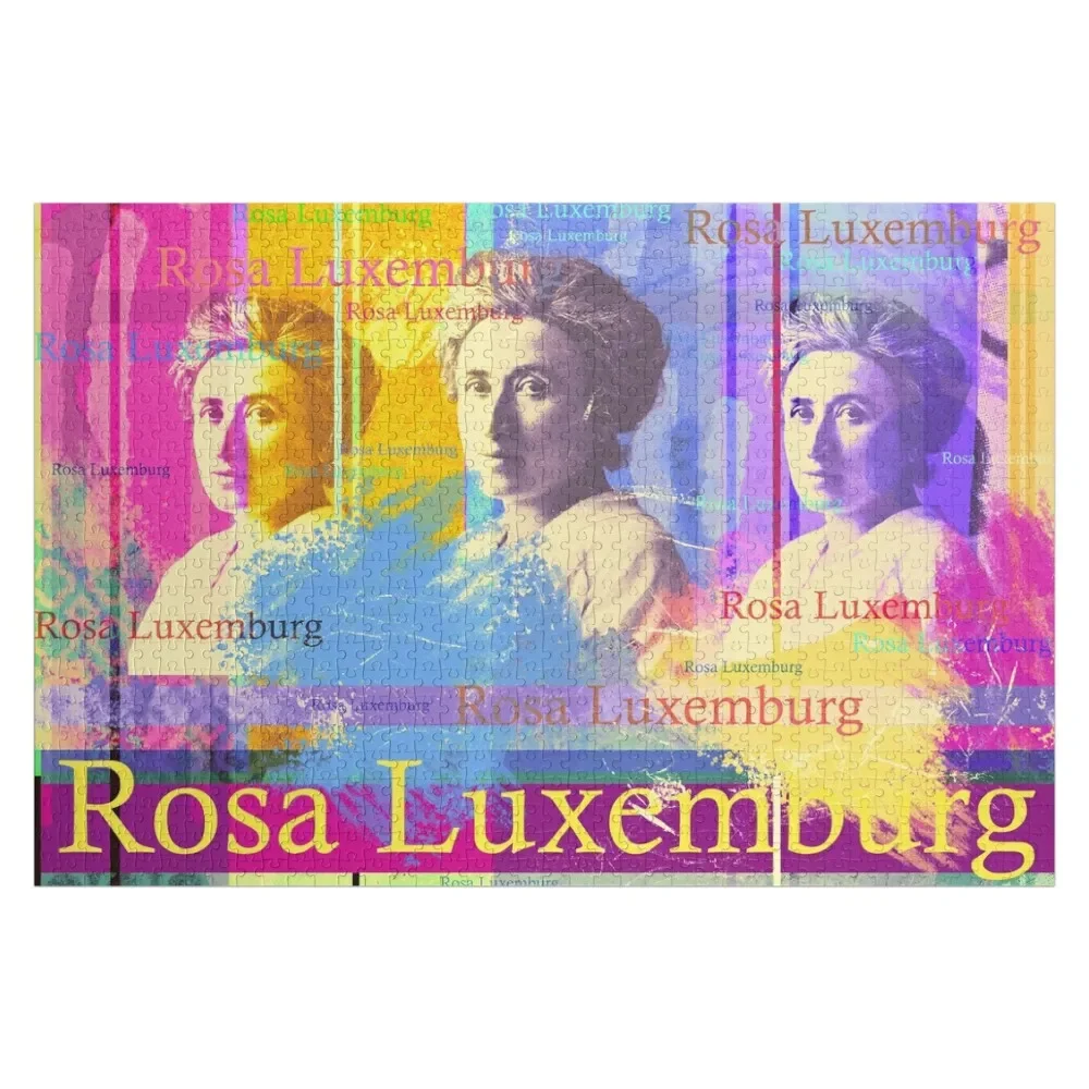 Портрет Розы Люксембурга znanego немецкого политика эстетическое искусство Пазл