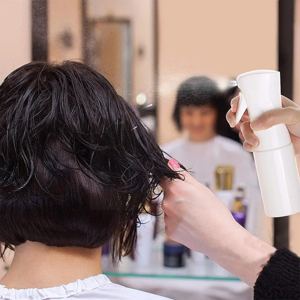 

160ML Hairdresser Spray Bottle High Pressure Spray Mist Bottle Tool Bottle Sprayer Refillable Care Water Barber Travel Tool W9U1