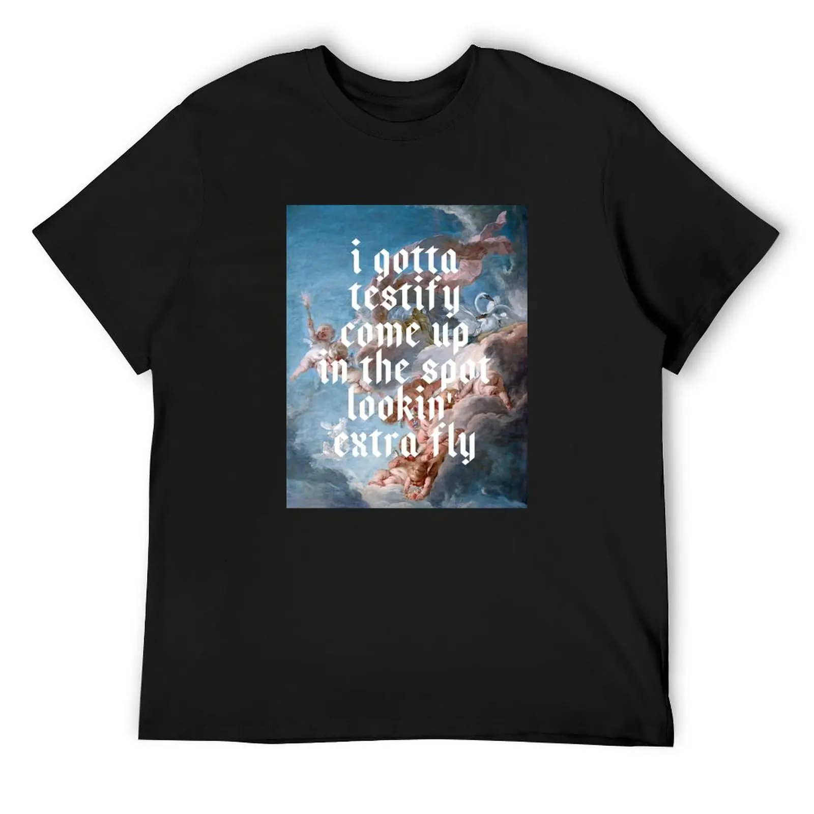 Gotta testify // футболка Kanye рубашки с графическим рисунком винтажная роскошная одежда