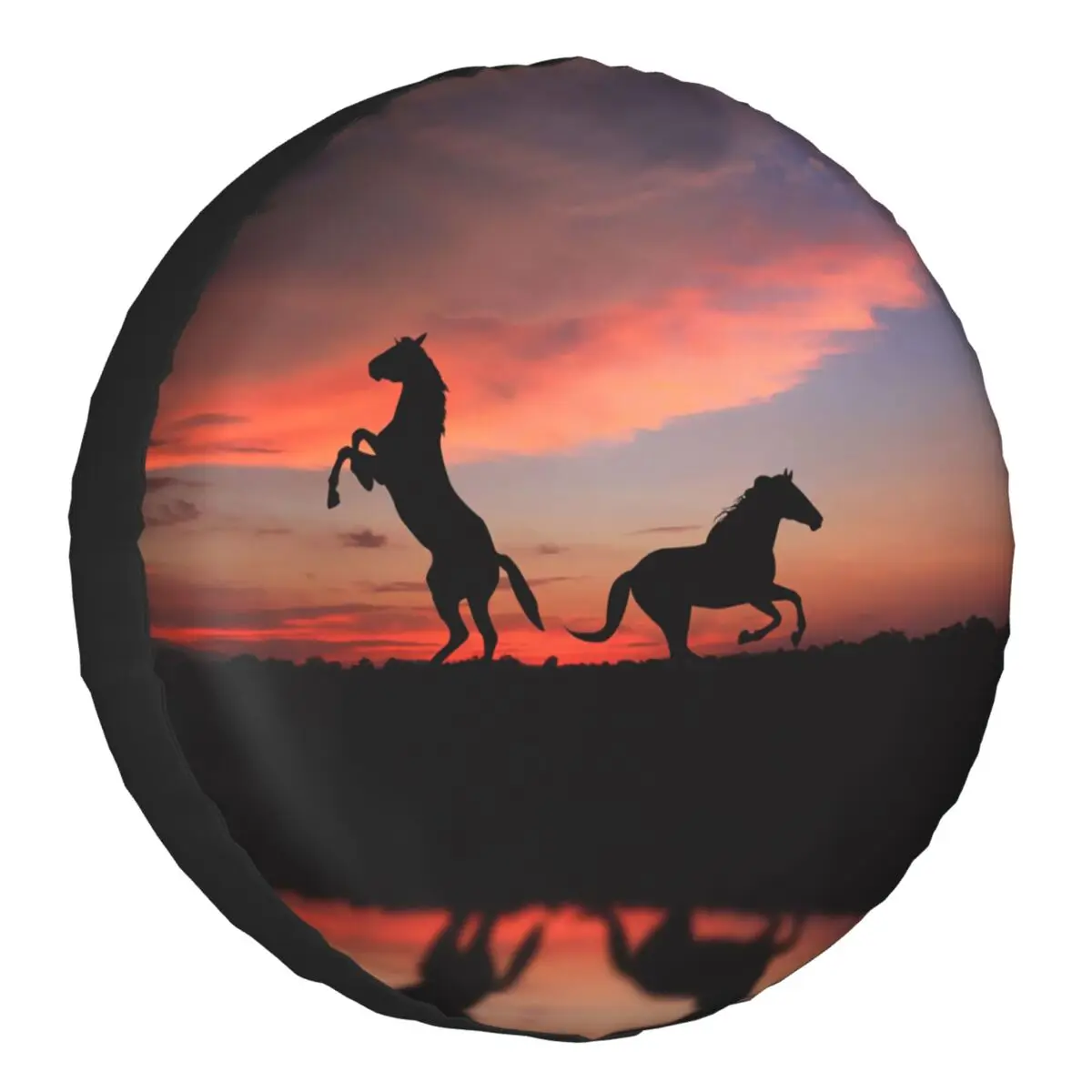 

Чехол для запасной шины прицепа автомобиля, универсальная защита колеса для прицепа, внедорожника, грузовика, трейлера