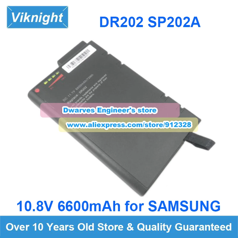 9-элементный аккумулятор DR202 для ноутбука SAMSUNG SP202A SA202A ME202BB VisionBook Plus 4100 4140 4150 4300 10 8 В