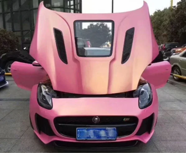 Новинка! Прозрачная крышка FRP/из настоящего углеродного волокна для Jaguar F-TYPE 2013 2014