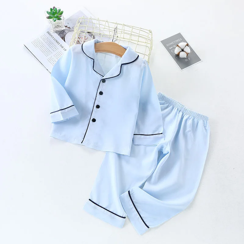 

Hibobi Children Pajamas Set Kids Baby Girls Boys Cartoon Casual Clothing Costume Short Sleeve 2-piece
