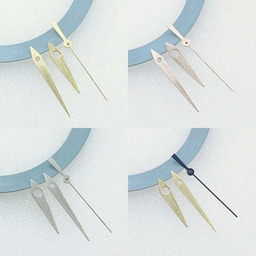 NH35 часы стрелки золотые розы Форма серебряного листа игла GMT Дайвинг полировка